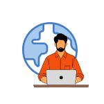 illus pc globe